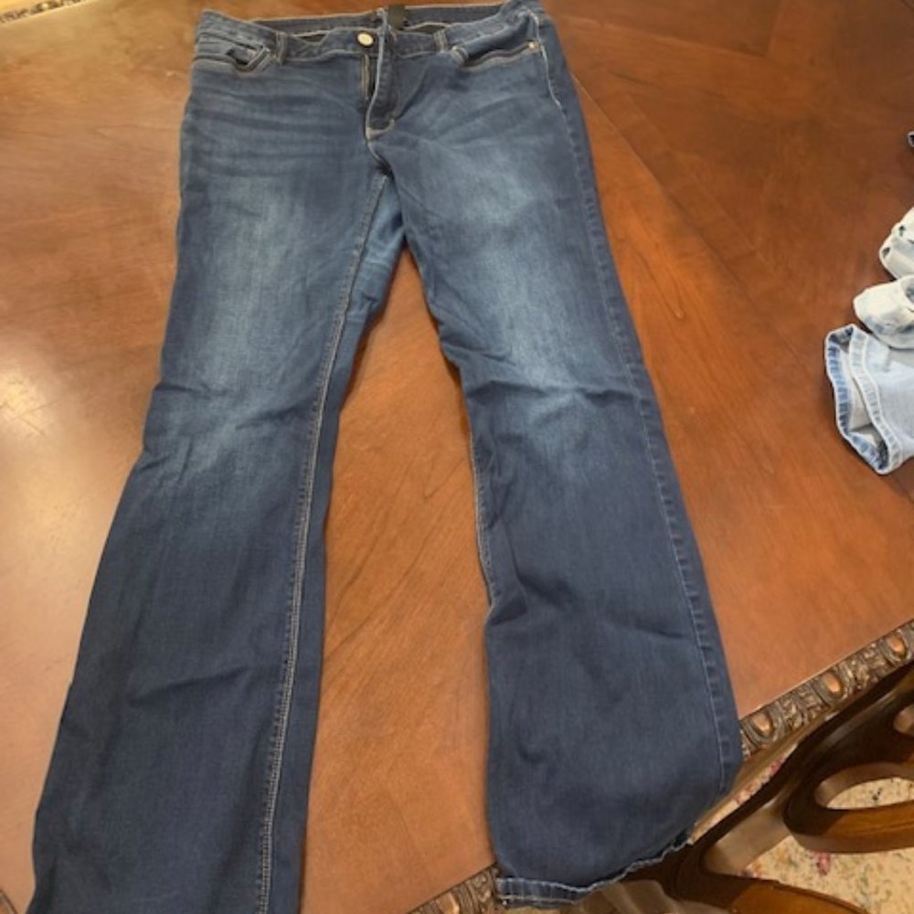 White House Black Market Boot Leg Size 12